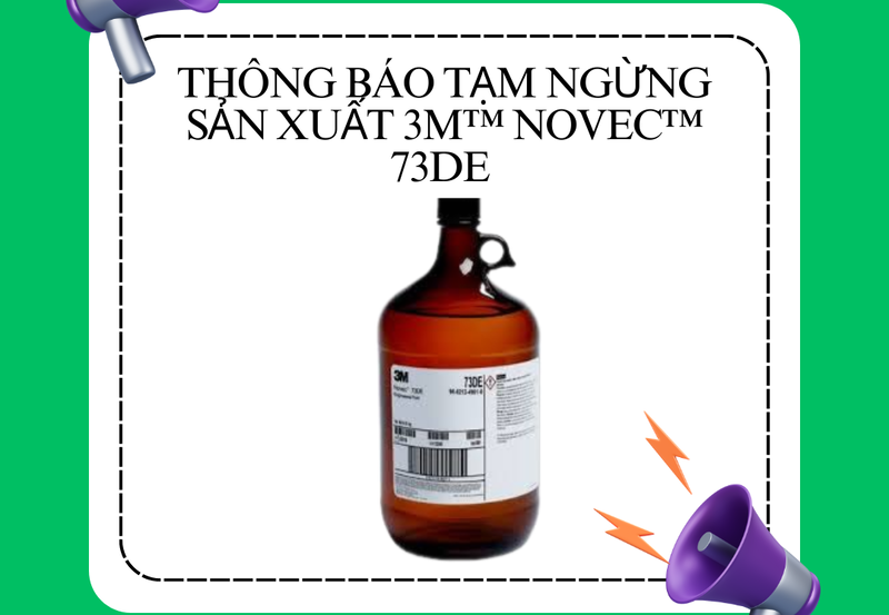 Giải pháp  thay thế 3M Novec 73DE