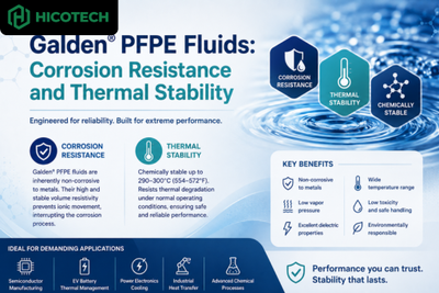 Galden® PFPE Fluids: Corrosion Resistance and Thermal Stability