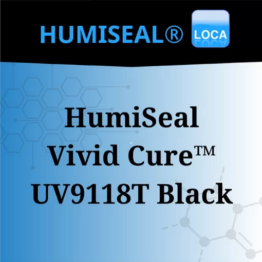HumiSeal Vivid Cure UV9118T Black