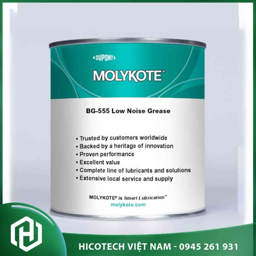 MOLYKOTE BG 555 Low Noise Grease