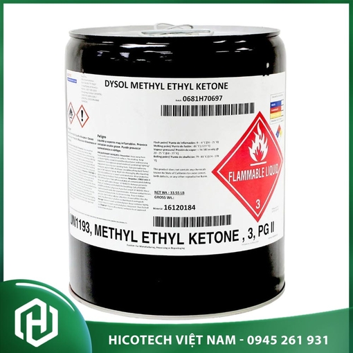 Dung môi Methyl Ethyl Ketone (MEK) - Butanone Công nghiệp