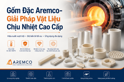 Gốm đặc Aremco - Giải Pháp Vật Liệu Chịu Nhiệt Cao Cấp