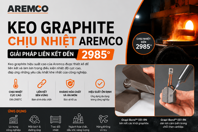Keo Graphite Chịu Nhiệt Aremco- Giải Pháp Liên Kết Đến 2985°