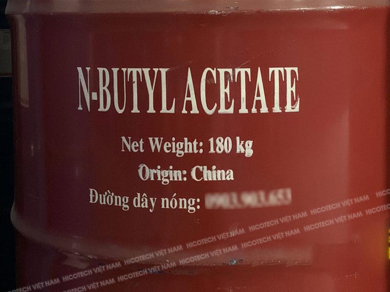 Đại lý phân phối N-Butyl acetate uy tín, giá tốt nhất Hà Nội, TP. HCM