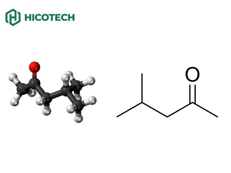 Công thức phân tử methyl isobutyl ketone MIBK