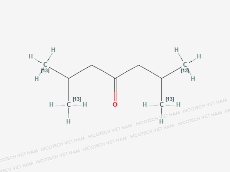 CẤU TRÚC HÓA HỌC CỦA DIISOBUTYL KETONE
