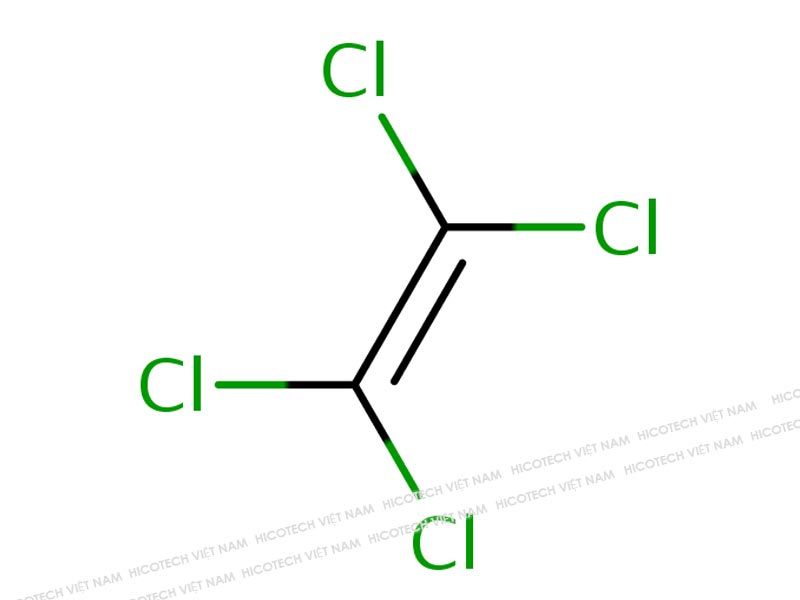 Tetrachloroethylene có công thức hóa học C2Cl4