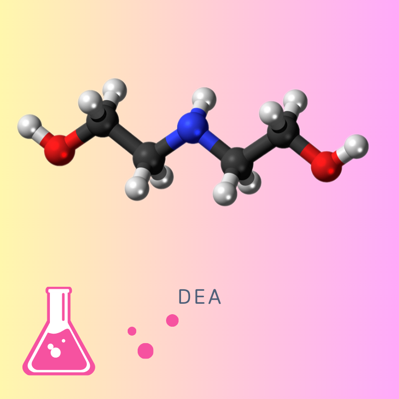 Công thức dạng hình ảnh DIETHANOLAMINE (DAE)