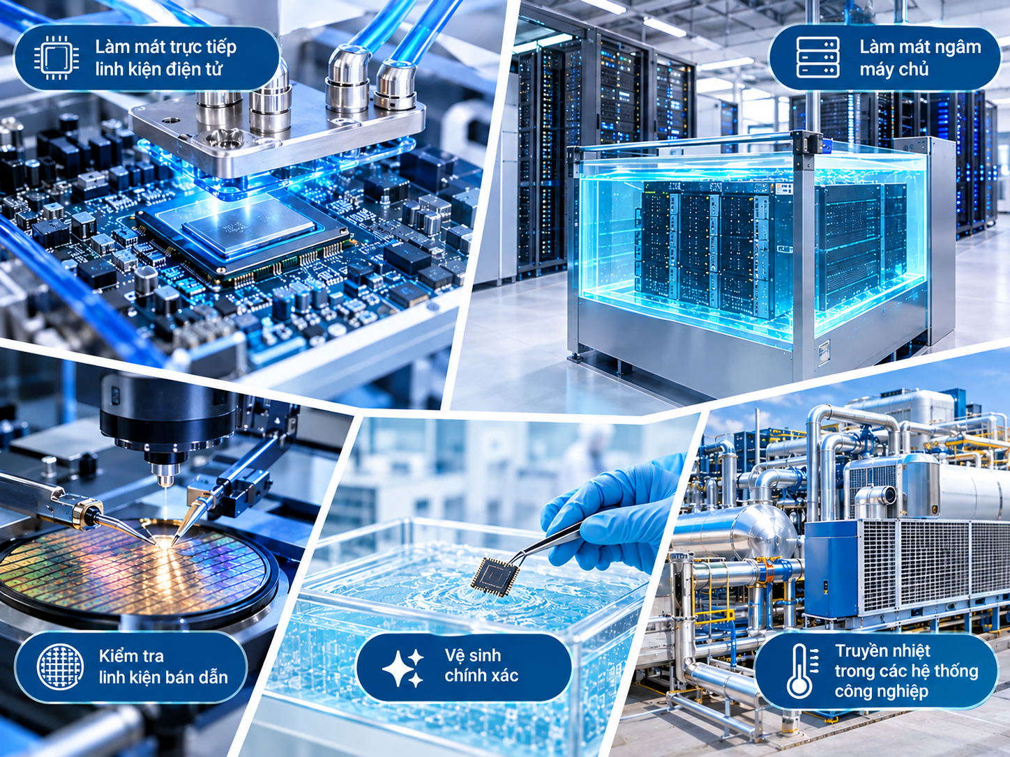 Ứng dụng của Novec™ và Fluorinert™